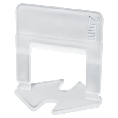 Anclas rectas para nivelacion de mayolica 100 unidades truper1