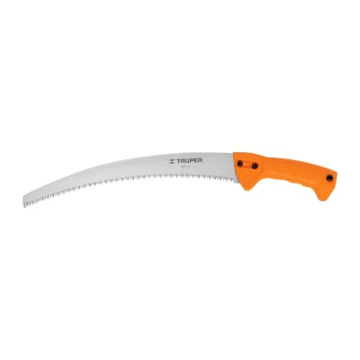 Serrucho de poda 14'' hoja curva 6 dpp mango plástico Truper