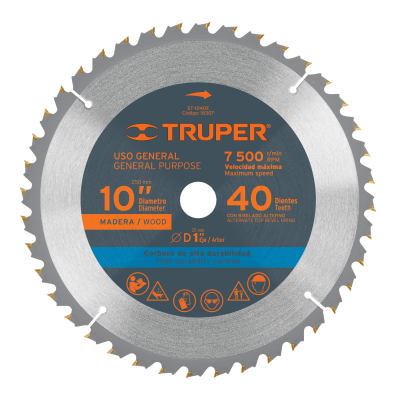 Disco para sierra ingleteadora 10