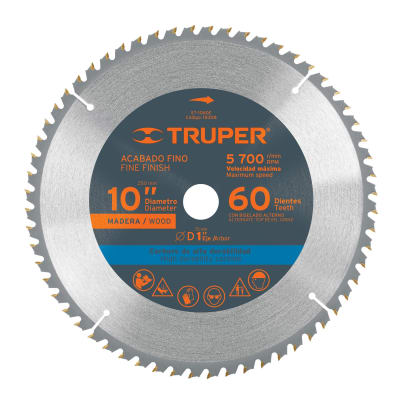 Disco para sierra ingleteadora 10