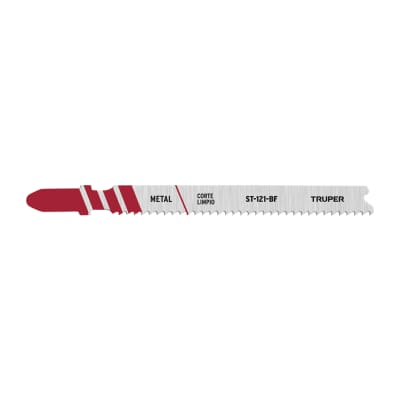 Blíster 5 seguetas t, 12 dpp bim, corte recto rápido/metal Truper