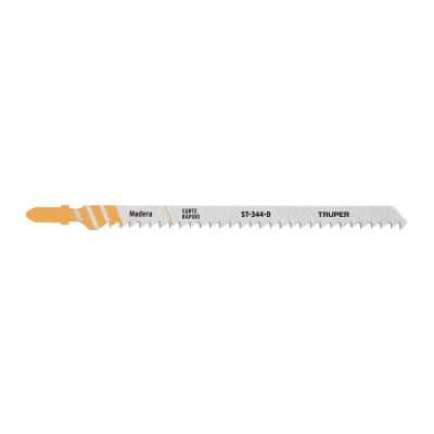 Blíster 5 seguetas t, 6 dpp hcs, corte recto rápido/madera Truper