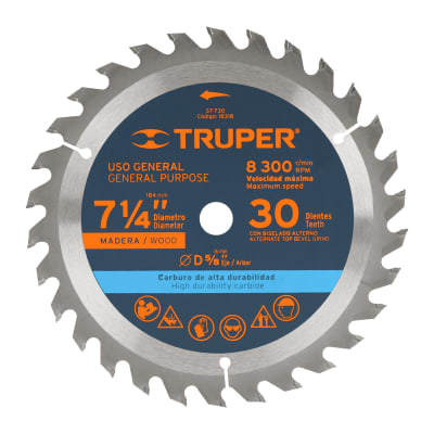 Disco para sierra circular 7 ¼