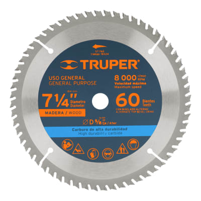 Disco para sierra circular 7 ¼