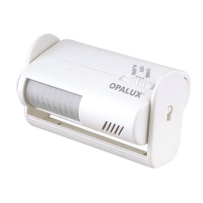 Sensor de movimiento con alarma y timbre Opalux