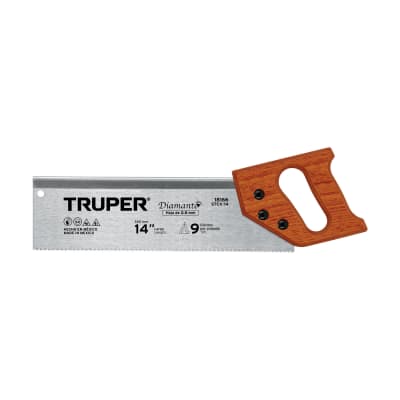 Serrucho de Costillas Mango madera 14 Truper