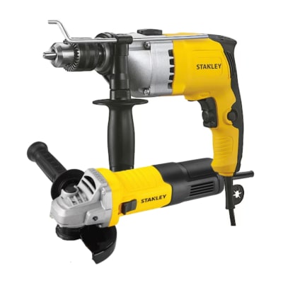 Combo taladro percutor 800w + amoladora 4½