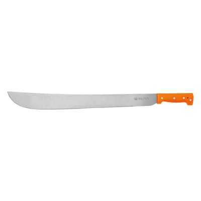 Machete estándar 22´´ cacha naranja remachada, Truper