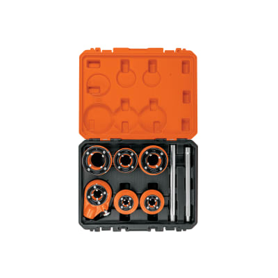 Juego de 7 tarrajas para tubo Truper Expert