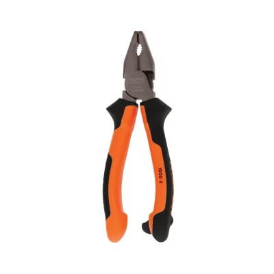 Alicate universal 6'' mango comfort grip. truper expert