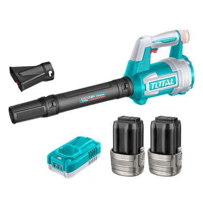 Sopladora 16v 0-13000RPM + 2 baterias y Cargador Total1