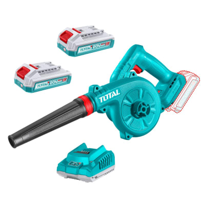 Sopladora Inalambrica + 2 baterias y cargador 20v TOTAL1