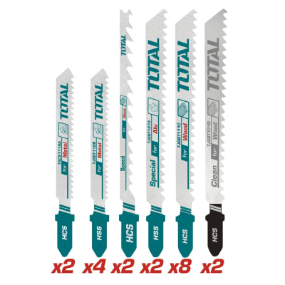 Set de Cuchillas para Caladora (madre y metal) 20pcs Total1