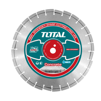 Disco Diamantado P/piso Concreto 355x25.4mm Hoja:12mm Humedo Total1