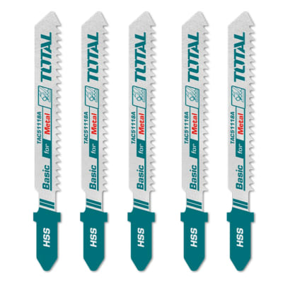 Set de Cuchillas para Caladora 50mm 5pcs Total1