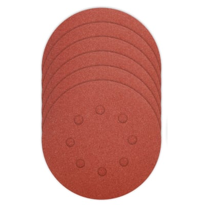 Set de Lijas 150mm 6'' P40-180 50pcs Total