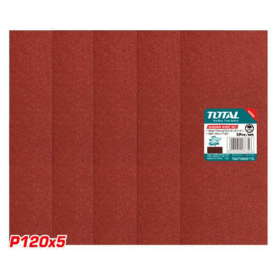 Set de Lijas 264x115mm P120 5pcs Total1