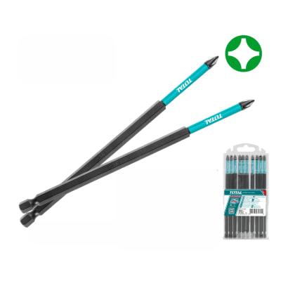 Set de Puntas de Impacto 150mm PH2 10pcs Total