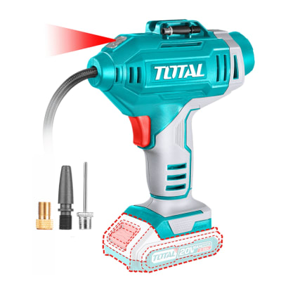 Mini Compresora Digital Inalambrico 160psi 20v Total