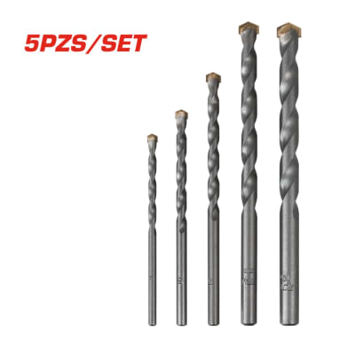 Jgo x 5pcs broca para concreto Total