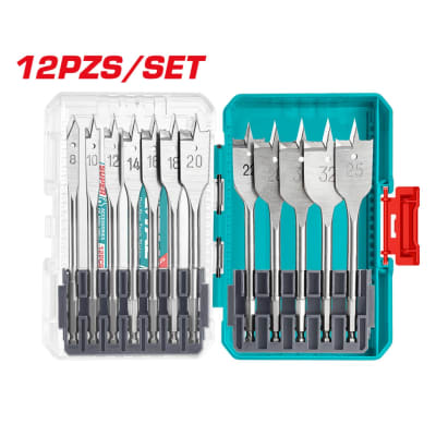 Jgo x12pcs broca paleta para madera Total