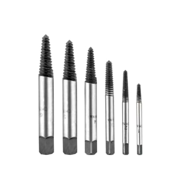 Jgo x 6 pcs broca extractor de perno industrial Total1