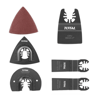 Kit de accesorios para herramienta multifuncion Total