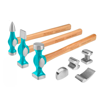 Juego de martillos para planchar 7 piezas Total1