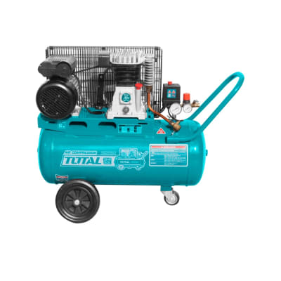 Compresora de aire con faja 50 litros 3 HP Total1