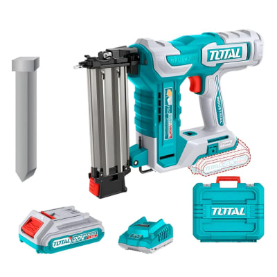 Clavadora Inalambrica 15mm-50mm + Bateria y Cargador 20v Total1