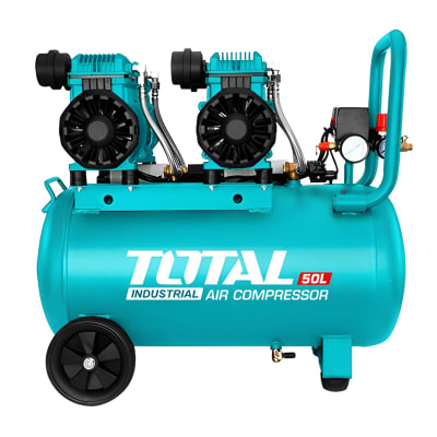 Compresora de Aire Silenciosa 50 Litros 3.2Hp Total