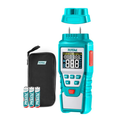Detector medidor de humedad con pantalla LCD Total1