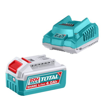 Bateria 4ah + cargador rapido Total1