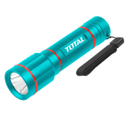 Linterna de mano 250 Lúmenes 5 funciones Total1