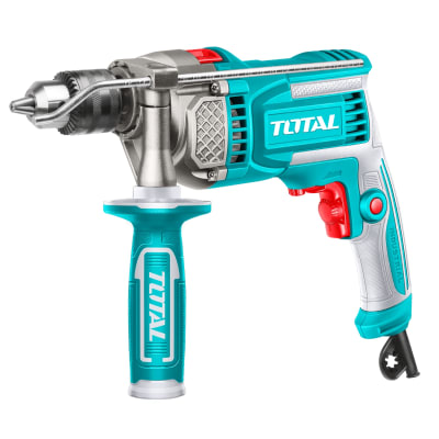 Taladro percutor 1100w 13mm industrial Total1