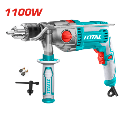 Taladro percutor 1100w industrial Total1