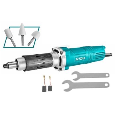Rectificadora 550w + accesorios industrial Total
