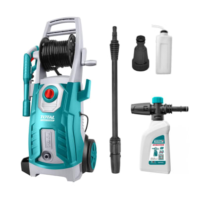 Hidrolavadora 2800w 2600psi + shampunera Total1