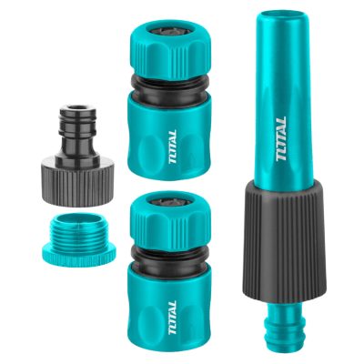 SET DE BOQUILLA Y CONECTORES PARA HIDROLAVADORA TOTAL