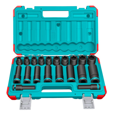 Set de Dados Impacto Tubulares 1/2'' x2(10-24mm 20pcs) Total1