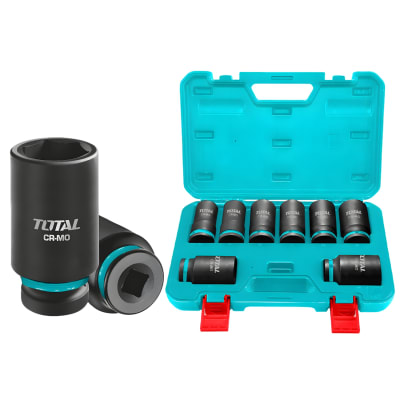 Set de Dados Tubulares de Alto Impacto 3/4 8pcs Total1