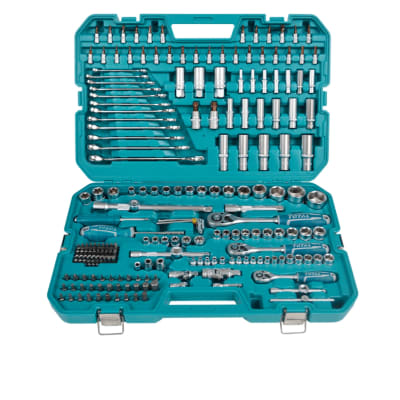 Set de Rachet de 216pcs Maletín Industrial Total