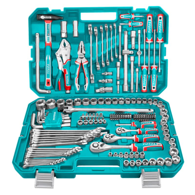 Set x 165pcs Llaves + Dados + Herramientas Total1