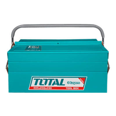 Caja de Herramienta Metalica de Acero 3 Niveles Total