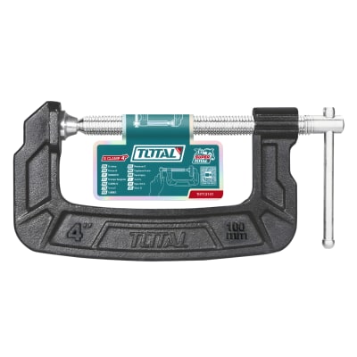 Prensa G 100mm 4'' Hierro Fundido Total1