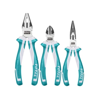 Set de 3 alicates industrial Total