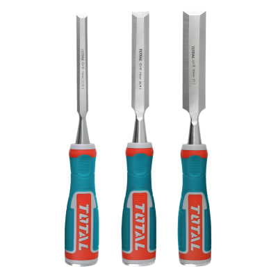 Set de Cinceles/Formones 3pcs Industrial Total