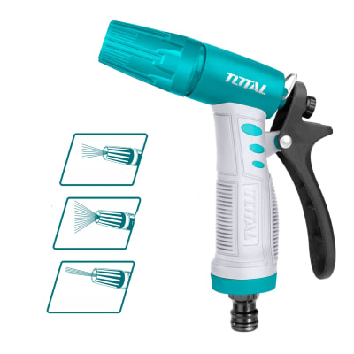 Pistola de Agua 3 Funciones Mango Ergonomico Total1