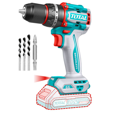 Taladro percutor 66nm industrial solo cabezal Total