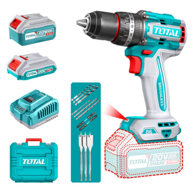 Taladro Percutor 86nm industrial Total